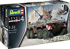 SpPz2 Luchs + 2D Puzzle diorama, 1:35