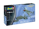 Me 262 a P-51B, 1:72