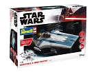 Resistance A-wing Fighter blue, světelné a zvukové efekty, 1:44