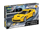 2014 Corvette Stingray, zacvakávací model, 1:25