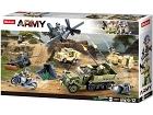 Vojenská vozidla, kostky shodné s LEGO