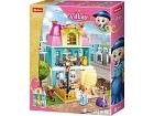 Restaurace-pizzerie, kostky shodné s LEGO