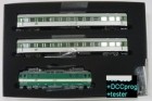Set elektrická lokomotiva 163 035 ČD a 2 vozy Bt., vozy jsou vybaveny osvětlením, přiložen konfigurátor USB, TT 1:120