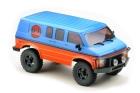 RC auto Absima Crawler CR-18 EVO Rock Van, RTR, měřítko 1:18, barva mofro-oranžová GULF