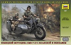 Sidecar R12 with crew, 1:35