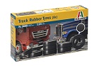 Truck Rubber Tyres 8x, 1:24