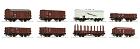 Set 8 nákladních vagonů, DRG, epocha II, H0 1:87