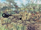 WWII German Pak 40 At Gun + crew, 1:72