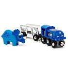 Vláček s Triceratopsem