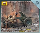 German Gun Pak-36 with Crew, 1:72