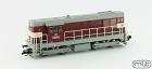 Motorová lokomotiva 742 218 Kocour, ČD, TT 1:120