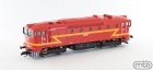 Motorová lokomotiva 750 285 Brejlovec, CD, TT 1:120