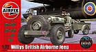 Willys Jeep, Trailer and GPDR Gun, 1:72