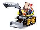 Malý pásový bagr, kostky shodné s LEGO