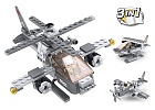 Útočná helikoptéra 3v1, kostky shodné s LEGO