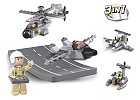Armádní drony 3v1, kostky shodné s LEGO