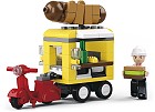 Hot dog auto, kostky shodné s LEGO