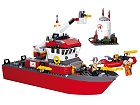 Hasičská záchranná loď, kostky shodné s LEGO