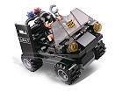 SWAT čtyřkolka, kostky shodné s LEGO