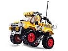 Autíčko Off Road žlutý, kostky shodné s LEGO