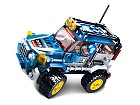 Autíčko Off Road modrý, kostky shodné s LEGO
