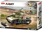 Střední italský tank 2 v 1, kostky shodné s LEGO