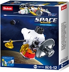 Satelit E, kostky shodné s LEGO