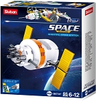 Satelit F, kostky shodné s LEGO