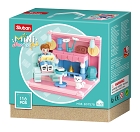 Obývací pokoj, kostky shodné s LEGO