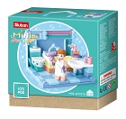 Koupelna, kostky shodné s LEGO