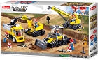 Staveniště, kostky shodné s LEGO
