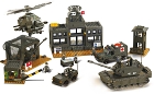 Velitelství, kostky shodné s LEGO