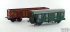 Set vagonů DS a Vsae, ČSD, H0 1:87, Na model Ds je dosazeno osvětlení s DCC/analog funkcí a spínacím kontaktem, je vybaven podvozkem s ložisky a větším zavažím pro vozbu delších vlaků.