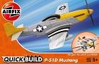 Letadlo Mustang P-51D, princip LEGO kostek