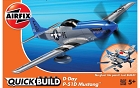 P-51D Mustang, princip LEGO kostek
