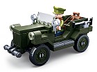 Sovětský terénní vůz GAZ 67, kostky shodné s LEGO