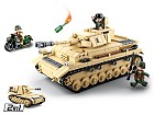 Velký německý tank 2v1, kostky shodné s LEGO