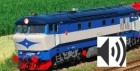 Motorová lokomotiva T478 1002 Bardotka, ČSD, TT 1:120, výrobní nátěr s modrou střechou a modrým proužkem !!!, ozvučený Jacek sound