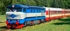 Motorová lokomotiva T478 1002 Bardotka, ČSD, TT 1:120, výrobní nátěr s modrou střechou a proužkem !!!