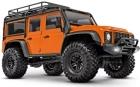 RC auto Traxxas TRX-4M land Rover Defender, měřítko 1:18, RTR, barva karoserie oranžová