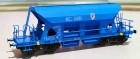 Nákladní vagon Faccs Loko Trans modrý, H0 1:87, exkluzivně v Modelovém Světě a model4all